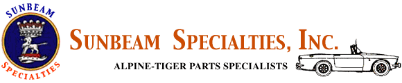 Sunbeam Specialties, Inc. - Alpine-Tiger Parts Specialists